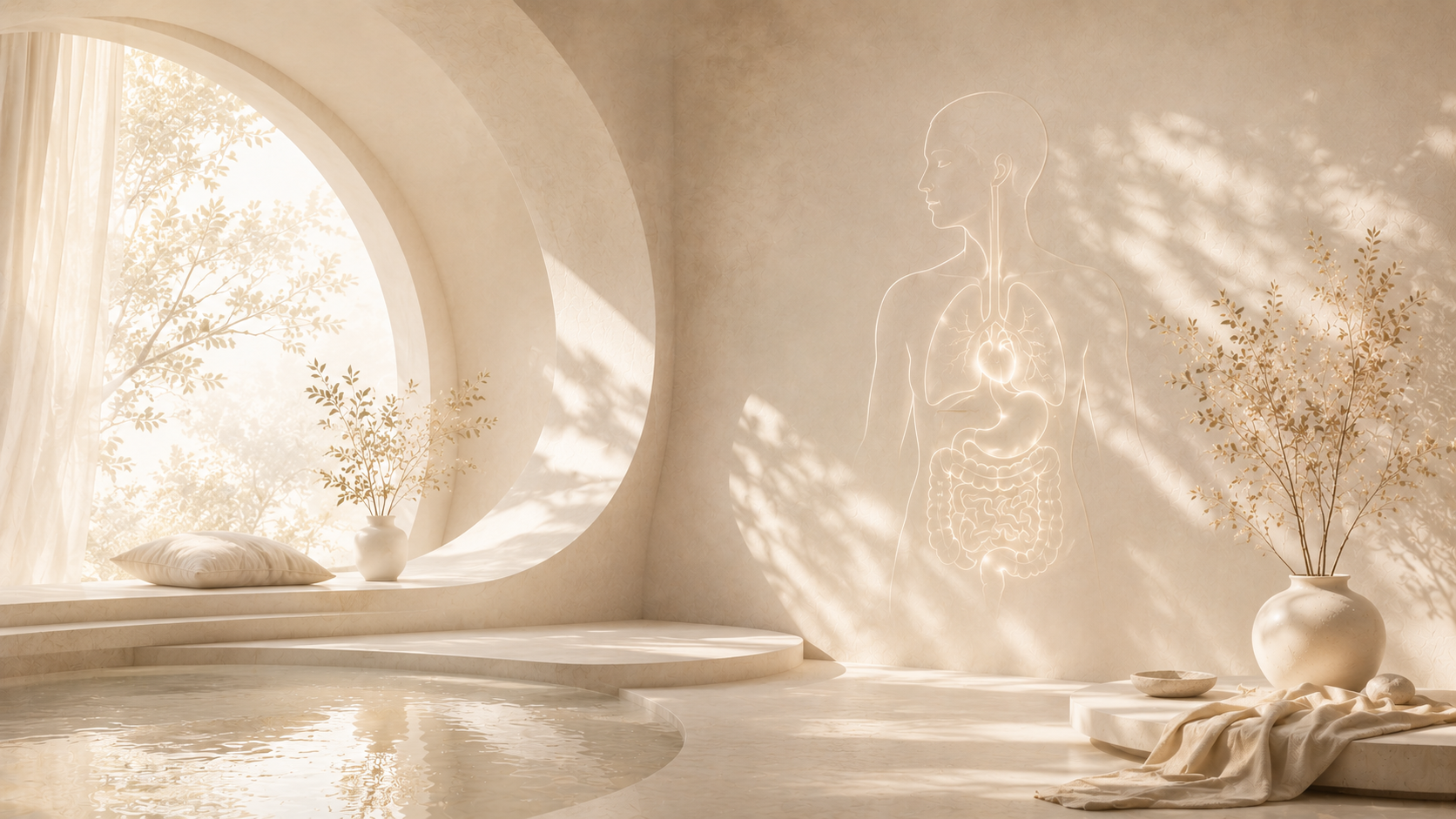 Mind body connection background